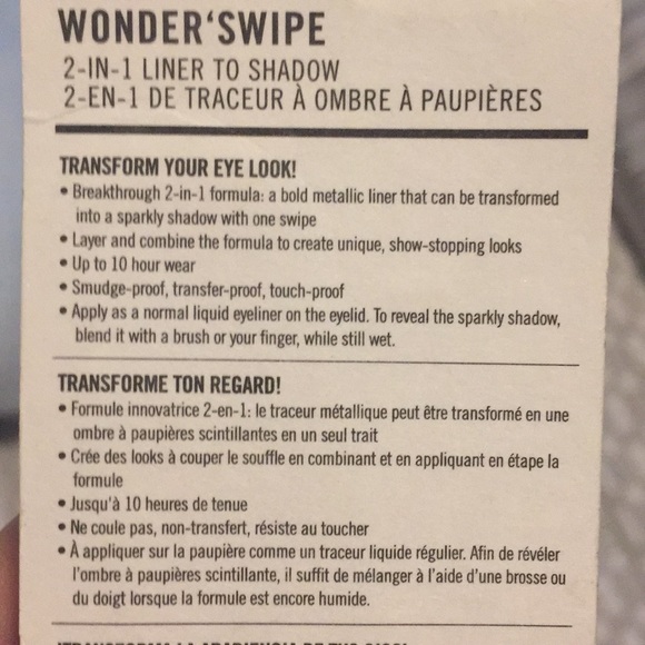 RIMMEL 2-1 LINNER TO SHADOW WONDER’ SWIPE  BUNDLE - Picture 7 of 8